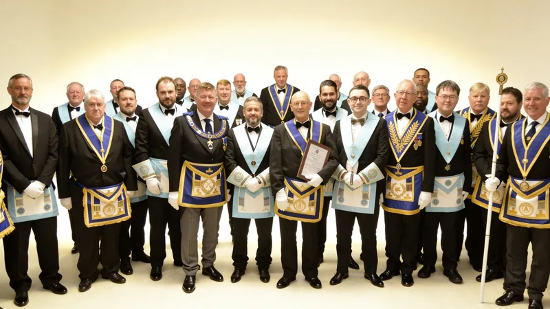 Lodge of Fraternity No. 1418 — Stockton Masonic Hall, Province of Durham
