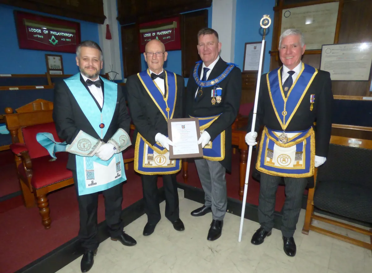A Diamond Celebration at Lodge of Fraternity 1418