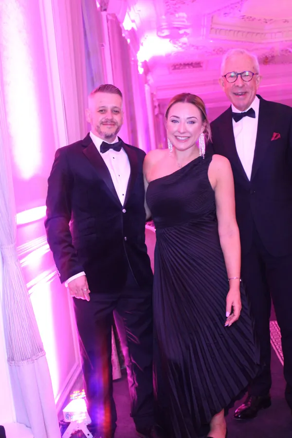 Guests arriving at Ladies' Night at Acklam Hall